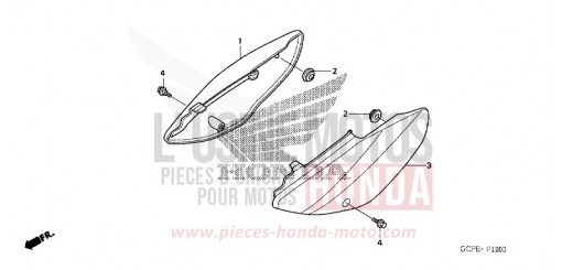 COUVERCLE LATERAL CRF70F4 de 2004